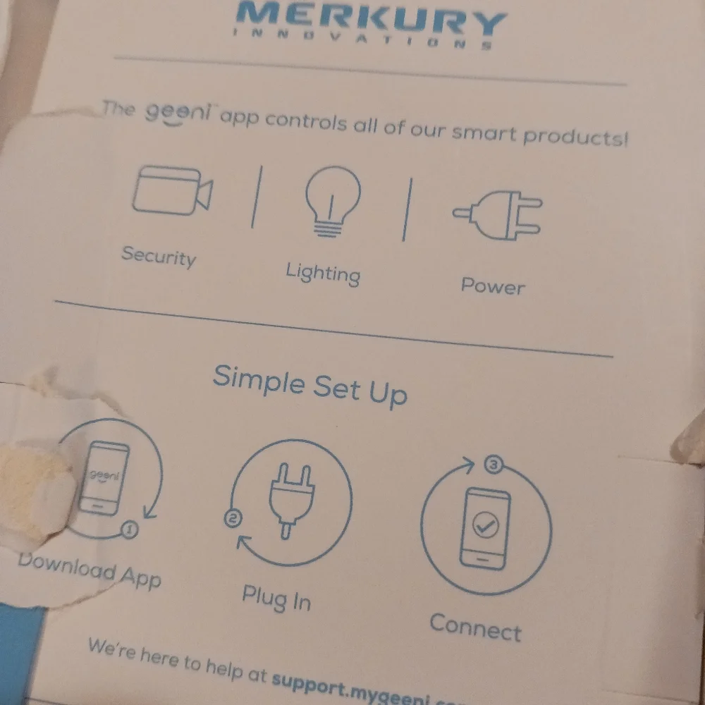 NEW! MERCURY SMART WIFI CAMERA